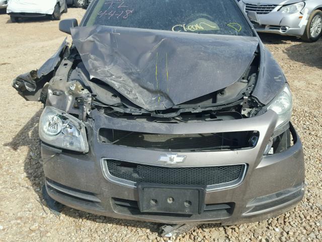 1G1ZC5EB1AF122489 - 2010 CHEVROLET MALIBU 1LT 棕色 照片 9
