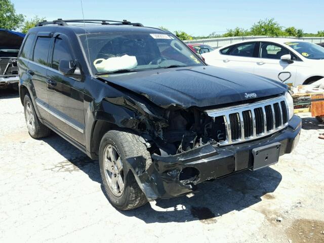 1J4HR58N76C290812 - 2006 JEEP GRAND CHER BLACK photo 1