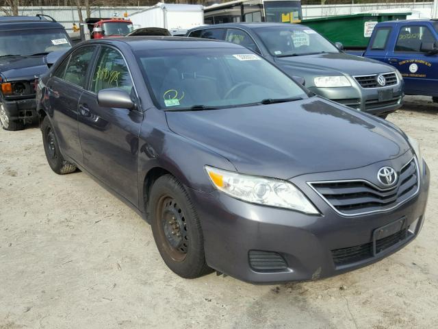 4T4BF3EK2BR201348 - 2011 TOYOTA CAMRY BASE GRAY photo 1