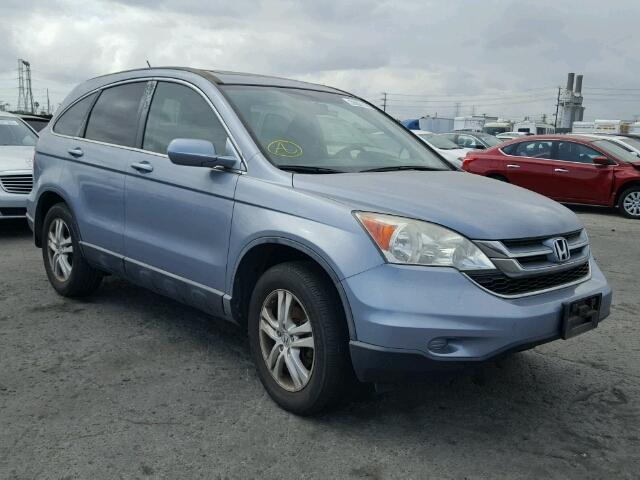 5J6RE3H79BL022795 - 2011 HONDA CR-V EXL BLUE photo 1