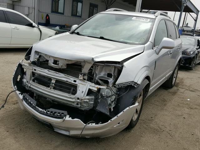 3GNAL3EKXDS635255 - 2013 CHEVROLET CAPTIVA LT SILVER photo 2