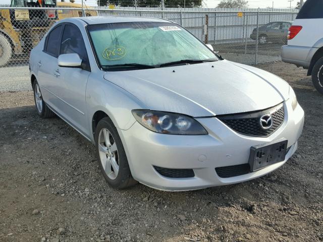 JM1BK12F041194040 - 2004 MAZDA 3 I SILVER photo 1