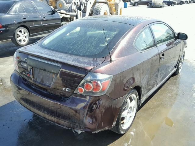 JTKDE167880269624 - 2008 TOYOTA SCION TC 勃艮第红 照片 4