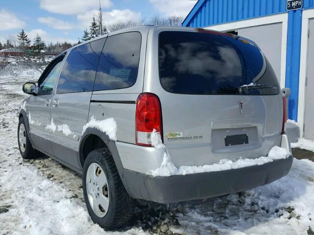 1GMDU03149D112506 - 2009 PONTIAC MONTANA SV SILVER photo 3