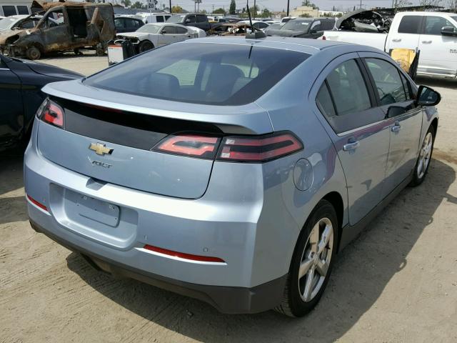 1G1RD6E48FU138048 - 2015 CHEVROLET VOLT BLUE photo 4