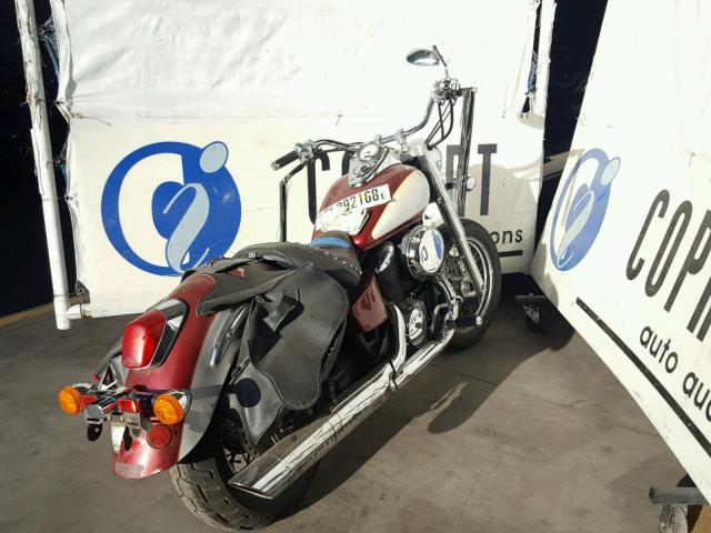 JH2RC44731M450286 - 2001 HONDA VT750 CD2 栗色 照片 4