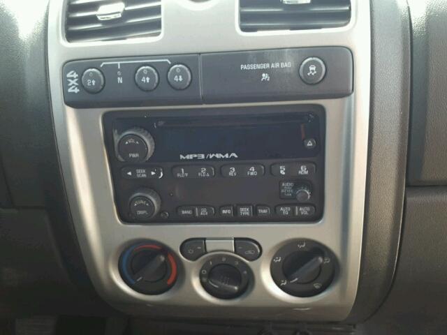 1GCHTDFE8B8102378 - 2011 CHEVROLET COLORADO L SILVER photo 9