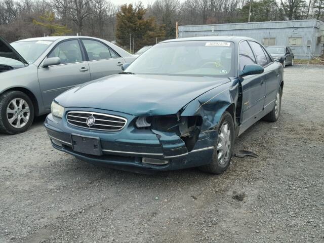 2G4WB52K4X1455265 - 1999 BUICK REGAL LS 绿色 照片 2