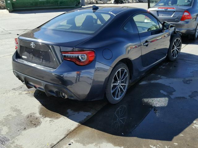 JF1ZNAA18H9709231 - 2017 TOYOTA 86 BASE GRAY photo 4