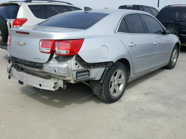 1G11B5SL9FU123423 - 2015 CHEVROLET MALIBU LS 银色 照片 4