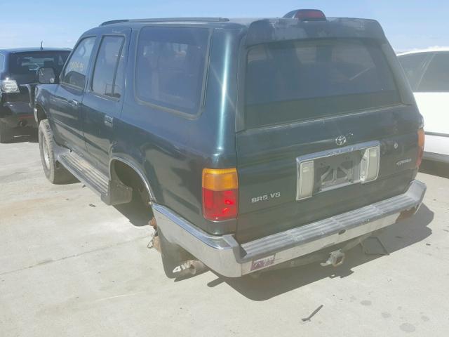 JT3VN39W3S0206968 - 1995 TOYOTA 4RUNNER VN GREEN photo 3