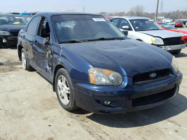 JF1GD67565H507782 - 2005 SUBARU IMPREZA RS BLUE photo 1