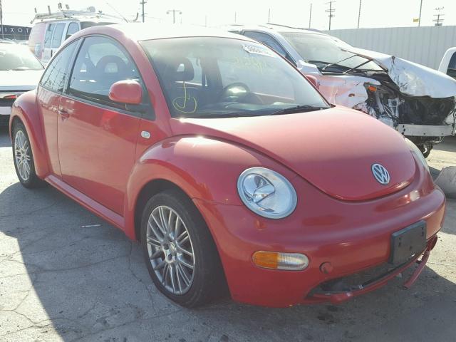 3VWCC21C7YM453577 - 2000 VOLKSWAGEN NEW BEETLE 红色 照片 1
