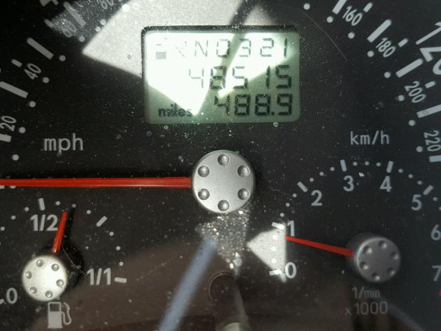 3VWCC21C7YM453577 - 2000 VOLKSWAGEN NEW BEETLE 红色 照片 8