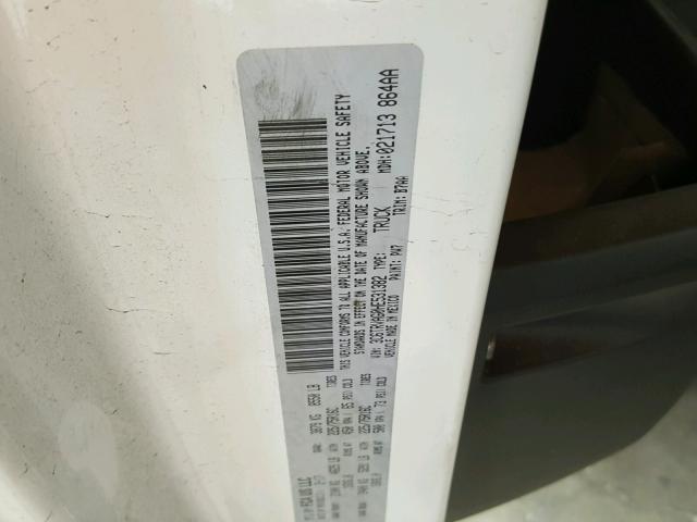 3C6TRVAG0HE531382 - 2017 RAM PROMASTER 白色 照片 10