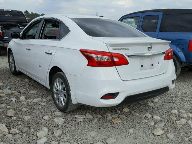 3N1AB7AP5HY270347 - 2017 NISSAN SENTRA/S/S WHITE photo 3