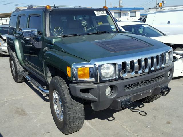 5GTDN136268106798 - 2006 HUMMER H3 GREEN photo 1