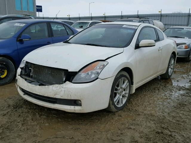 1N4BL24E48C276697 - 2008 NISSAN ALTIMA 3.5 WHITE photo 2