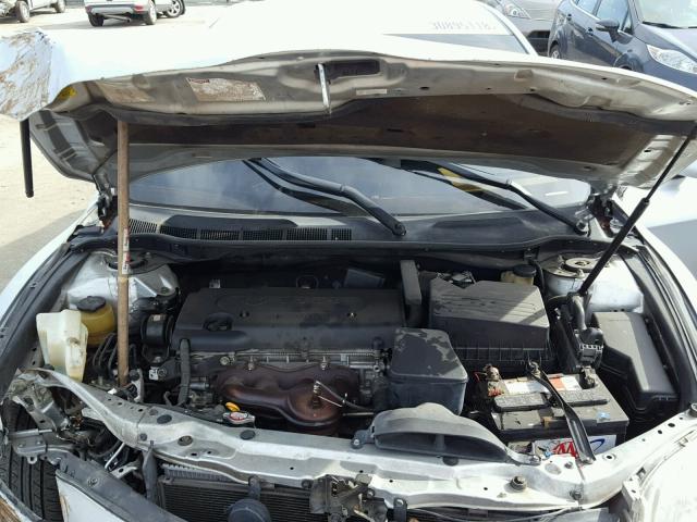 4T1BE46K37U131271 - 2007 TOYOTA CAMRY NEW SILVER photo 7