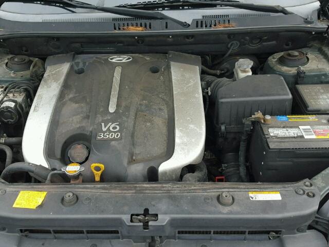 KM8SC13E56U098842 - 2006 HYUNDAI SANTA FE G BLACK photo 7