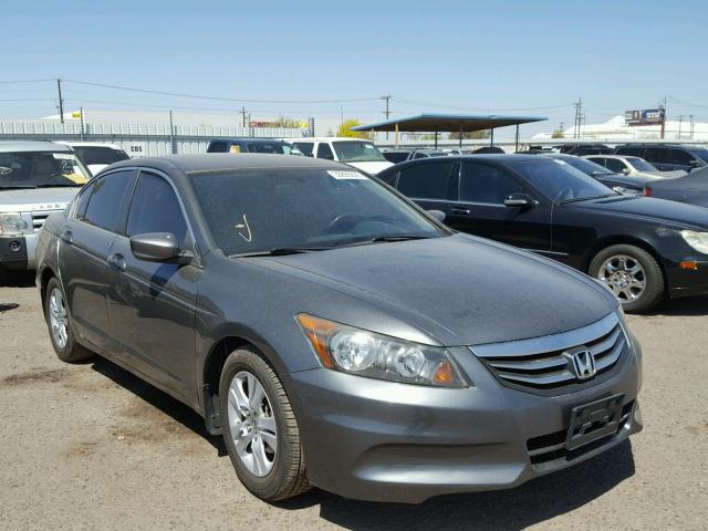 1HGCP2F6XBA025082 - 2011 HONDA ACCORD SE CHARCOAL photo 1