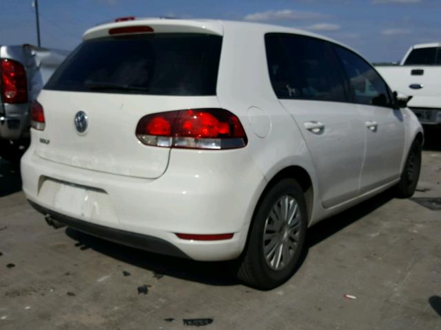 WVWDB7AJ4DW093653 - 2013 VOLKSWAGEN GOLF 白色 照片 4