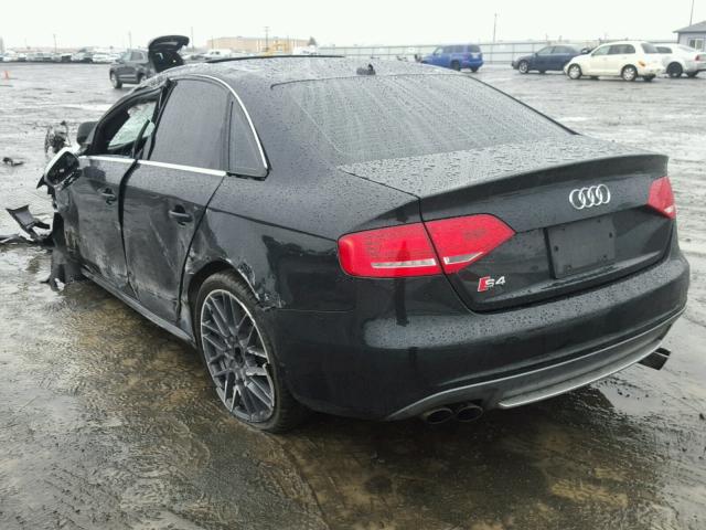 WAUKGAFLXAA081397 - 2010 AUDI S4 PRESTIG BLACK photo 3