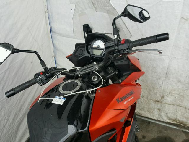 JKALEEF13GDA14695 - 2016 KAWASAKI LE650 F ORANGE photo 5