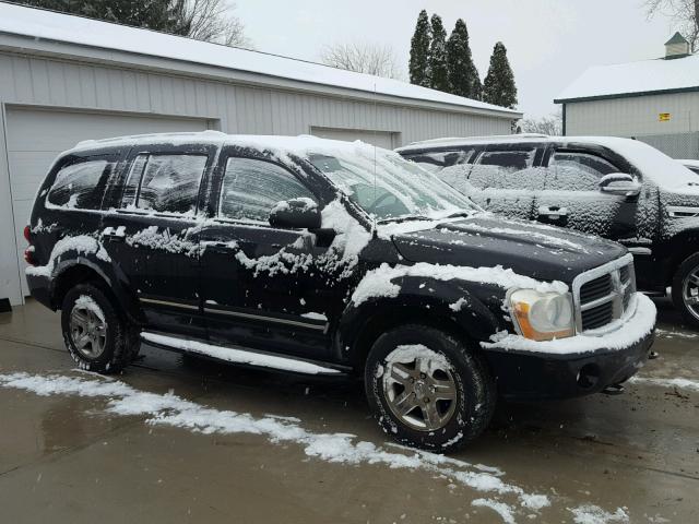 1D8HB58D95F524092 - 2005 DODGE DURANGO LI BLACK photo 9