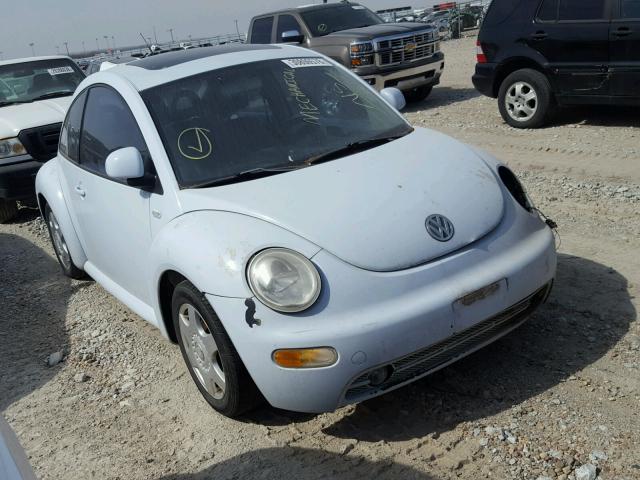 3VWCA21C4YM484887 - 2000 VOLKSWAGEN NEW BEETLE BLUE photo 1