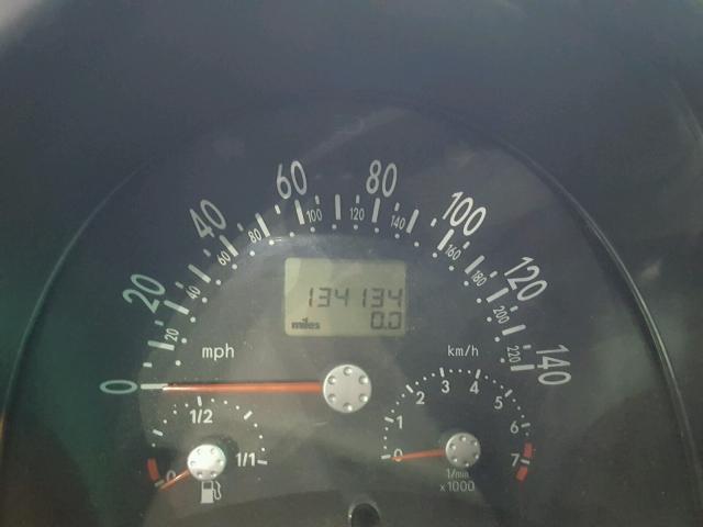 3VWCA21C4YM484887 - 2000 VOLKSWAGEN NEW BEETLE 蓝色 照片 8