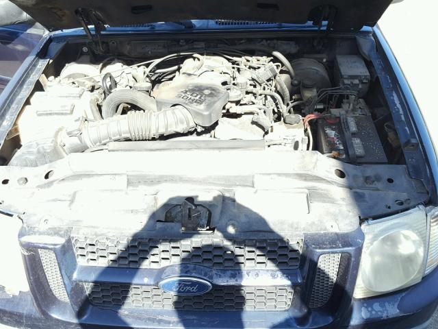 1FMZU67E73UA33392 - 2003 FORD EXPLORER S BLUE photo 7