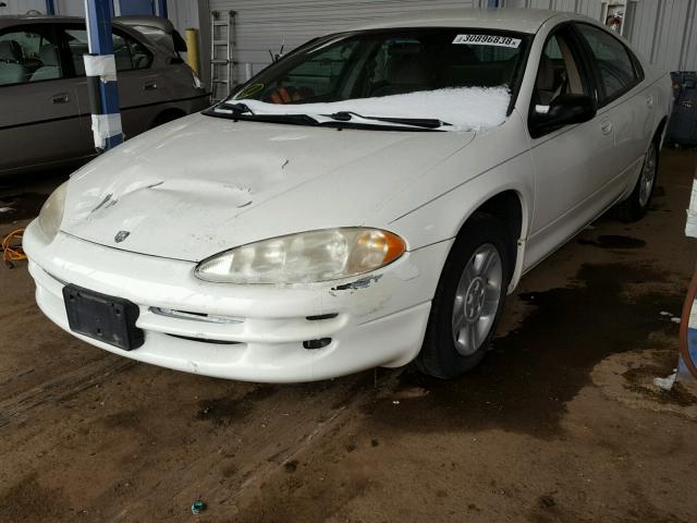 2B3HD46R23H538995 - 2003 DODGE INTREPID S WHITE photo 2