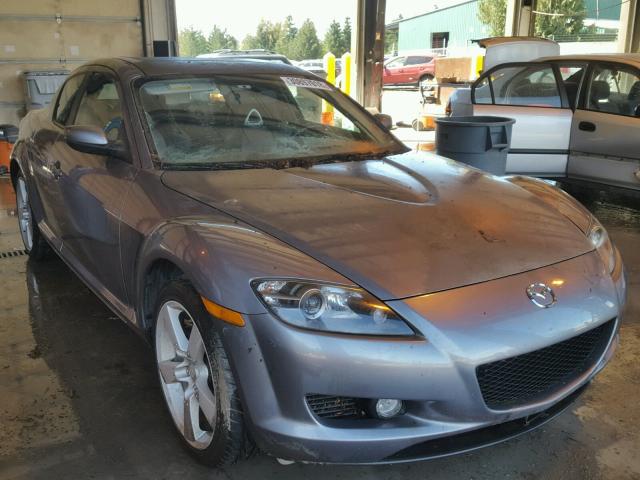 JM1FE173240107669 - 2004 MAZDA RX8 GRAY photo 1