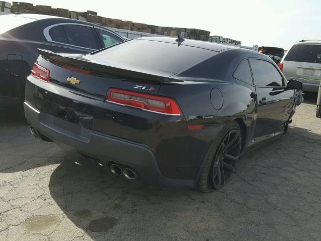 2G1FL1EP3E9800603 - 2014 CHEVROLET CAMARO ZL1 黑色 照片 4