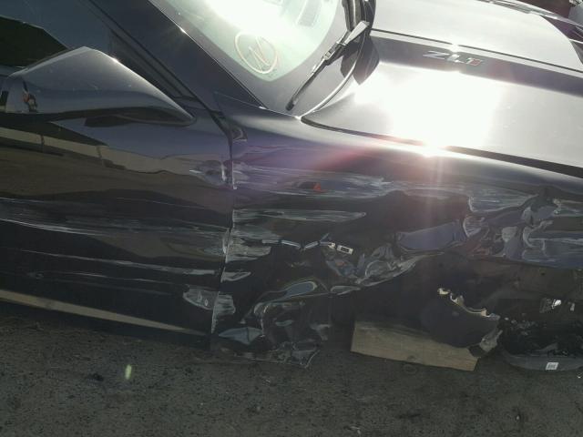 2G1FL1EP3E9800603 - 2014 CHEVROLET CAMARO ZL1 黑色 照片 9