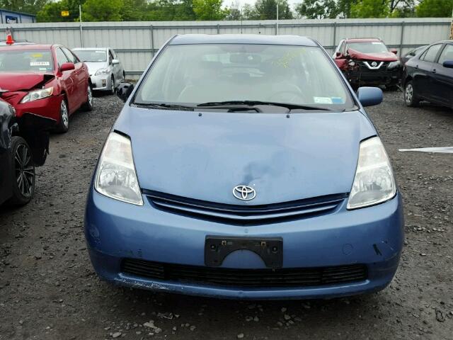 JTDKB20U740104847 - 2004 TOYOTA PRIUS BLUE photo 9