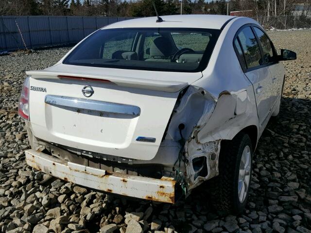 3N1AB6AP1BL689309 - 2011 NISSAN SENTRA 2.0 WHITE photo 9