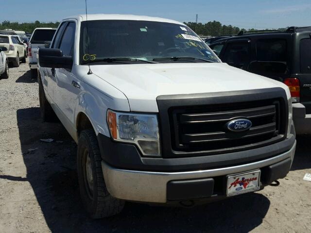 1FTFX1EFXEFA37912 - 2014 FORD F150 SUPER WHITE photo 1