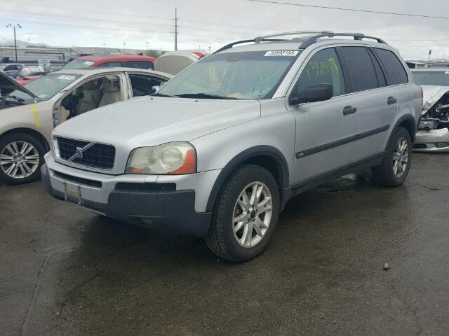 YV1CZ91H441124715 - 2004 VOLVO XC90 T6 SILVER photo 2