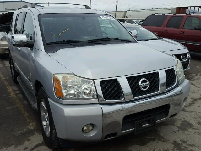 5N1AA08A55N726862 - 2005 NISSAN ARMADA SE GRAY photo 1