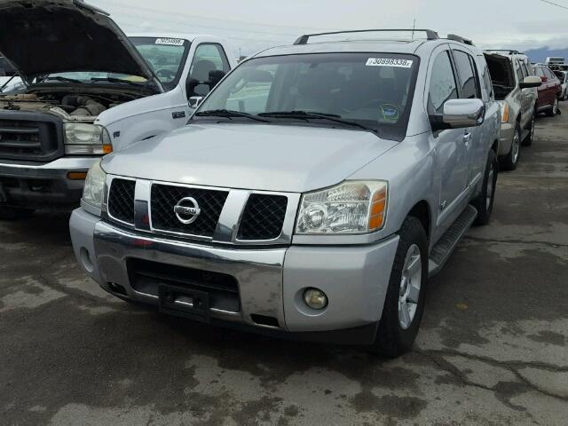 5N1AA08A55N726862 - 2005 NISSAN ARMADA SE GRAY photo 2