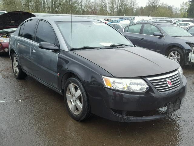 1G8AL58FX7Z142809 - 2007 SATURN ION LEVEL ნაცრისფერი ფოტო 1