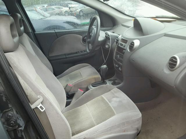 1G8AL58FX7Z142809 - 2007 SATURN ION LEVEL ნაცრისფერი ფოტო 5