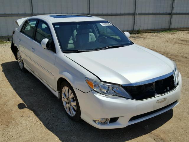 4T1BK3DB1BU400835 - 2011 TOYOTA AVALON BAS WHITE photo 1