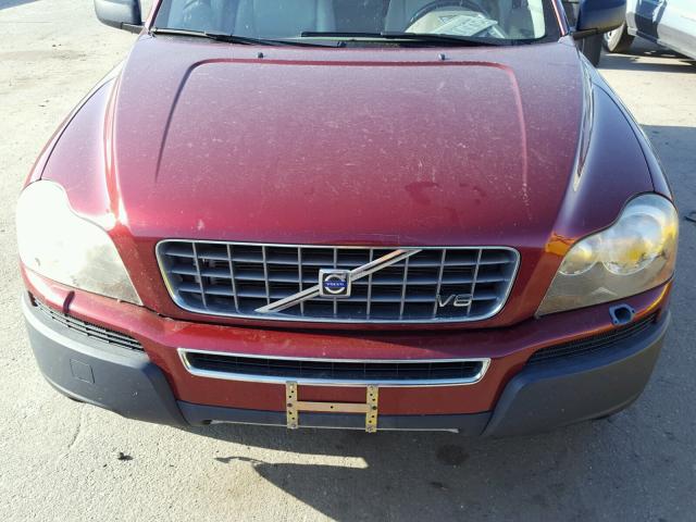 YV4CZ852661248684 - 2006 VOLVO XC90 V8 MAROON photo 9