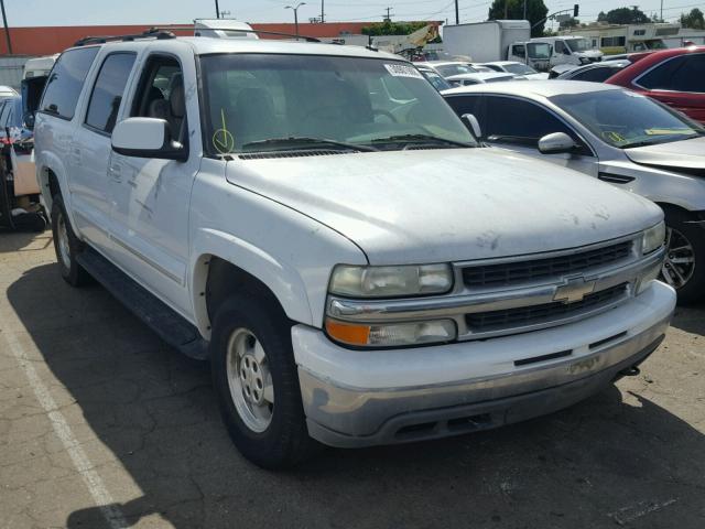 1GNEC16T32J298701 - 2002 CHEVROLET SUBURBAN C WHITE photo 1