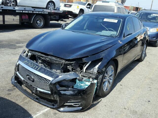 JN1BV7AP5FM356446 - 2015 INFINITI Q50 BASE Negro foto 2