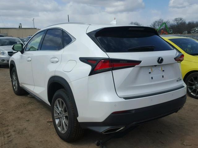 JTJBARBZ1J2155522 - 2018 LEXUS NX 200T WHITE photo 3