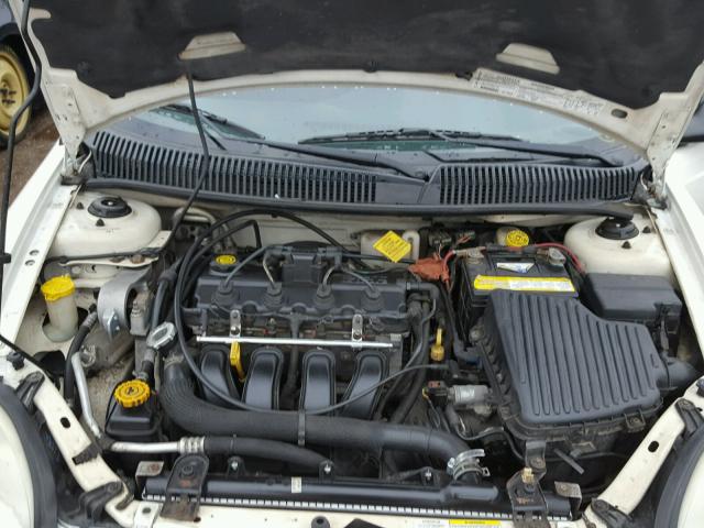 1B3ES26C32D602918 - 2002 DODGE NEON WHITE photo 7